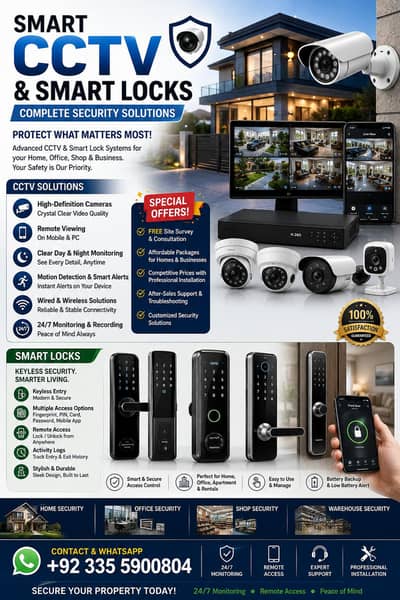 CCTV SECURITY CAMERAS