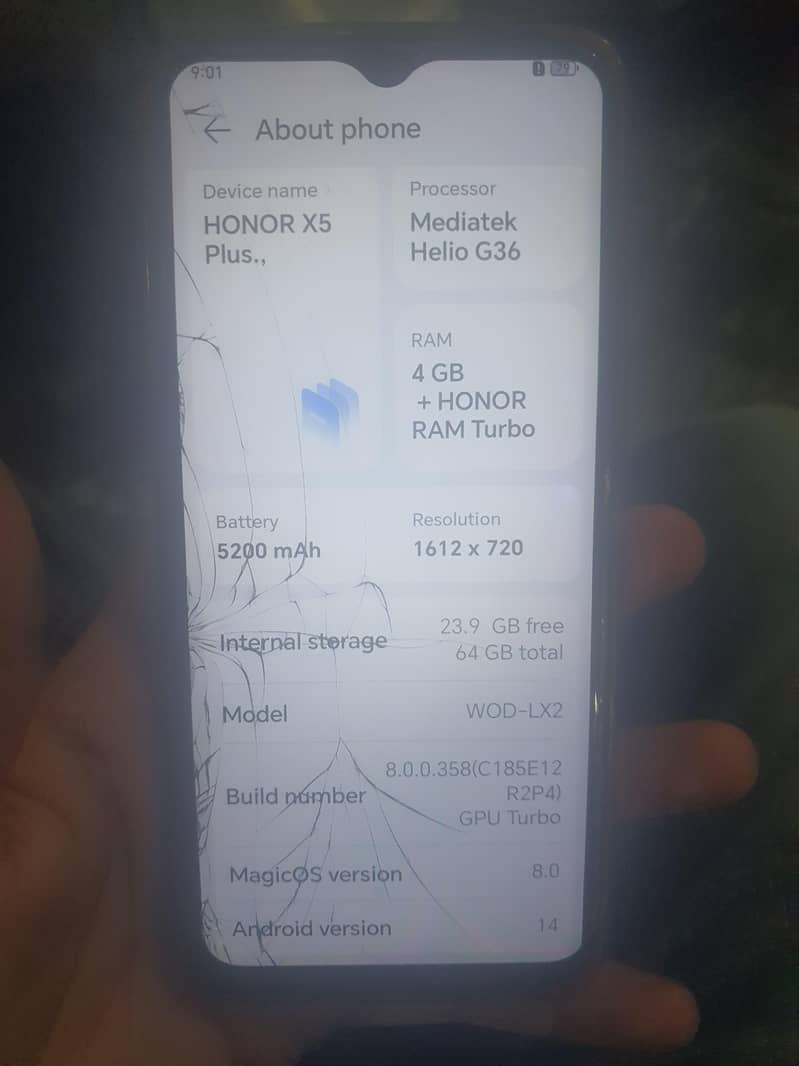 Honor X5 Plus 5