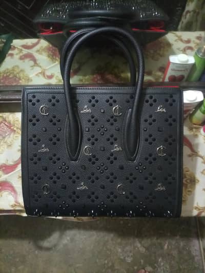 lack Christian Louboutin Paloma top-handle bag