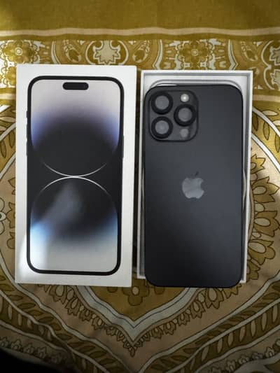Apple iPhone 14 Pro Max 256 GB Factory Unlock Non PTA Space Black