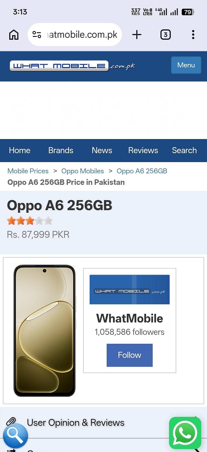 OPPO A6 8