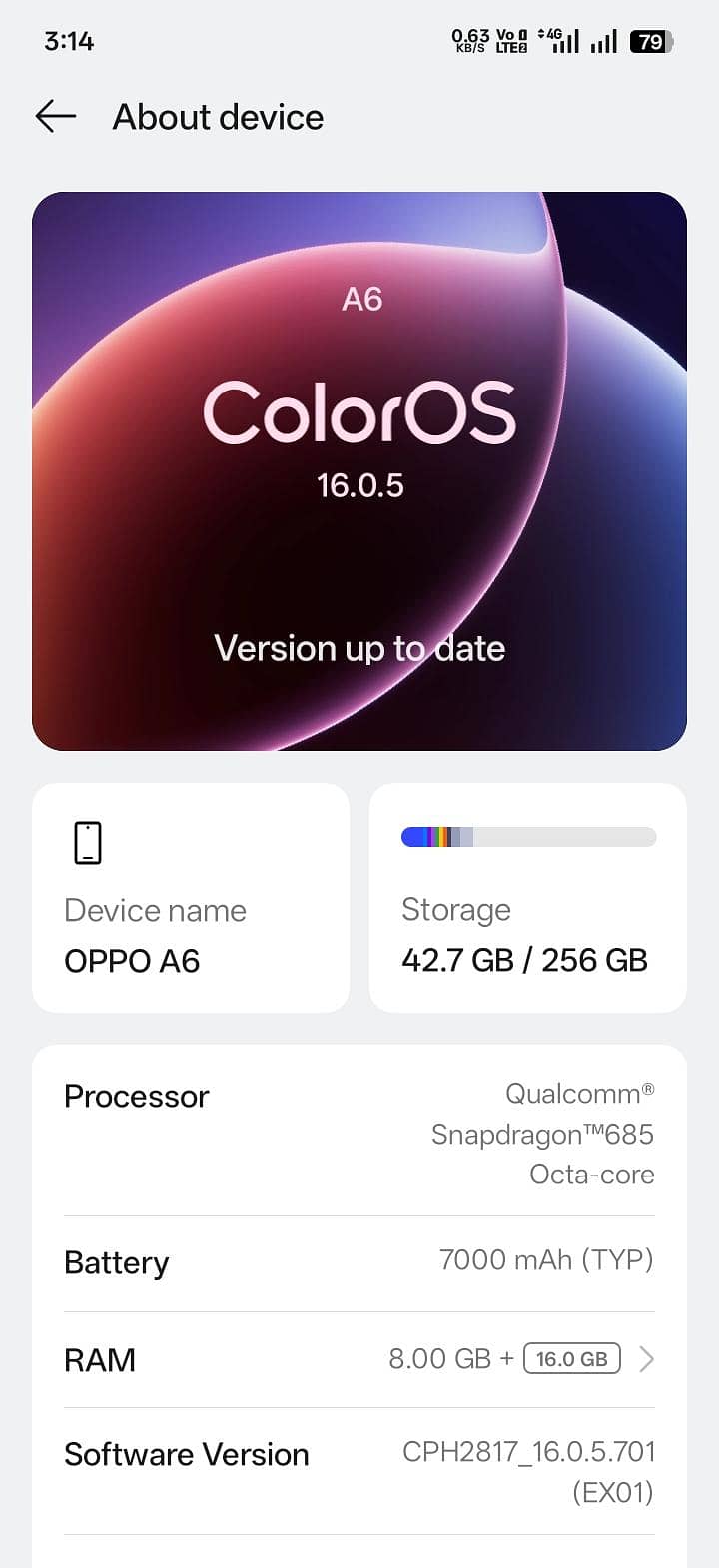 OPPO A6 9
