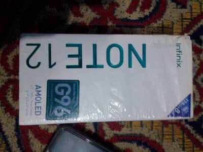 Infinix Note 12 (G96) 8GB/128GB | Mint Condition with Box & Charger