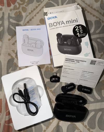 Boya Mini Microphone Available Under Warranty