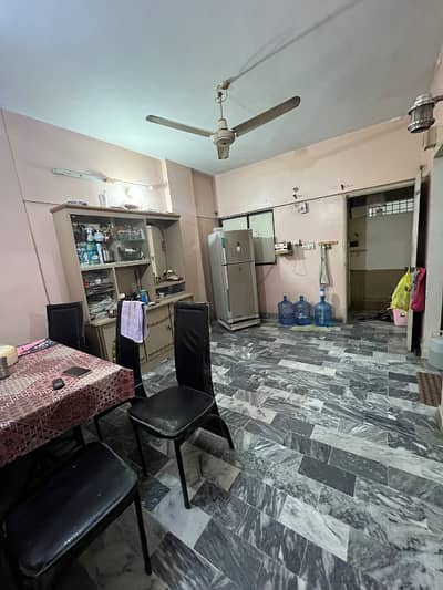 2 Bed Lounge West Open Flat For Sale Gulshan-E-Iqbal Block 13D/2