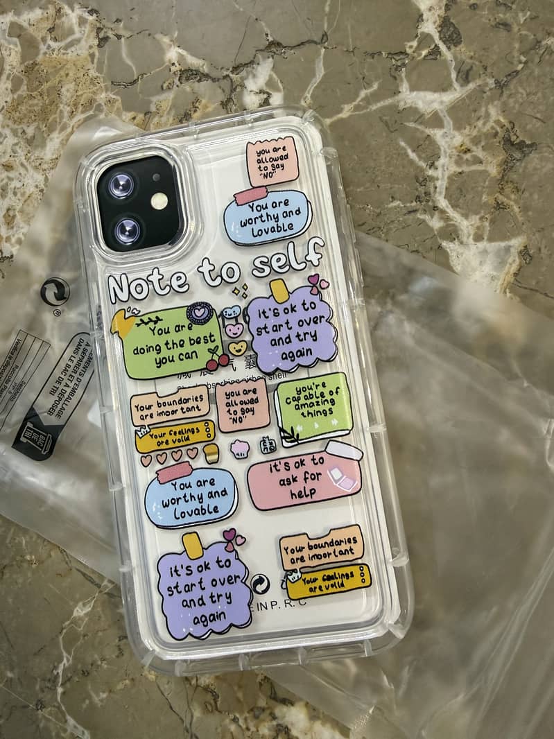 Transparent iPhone 11 case 0