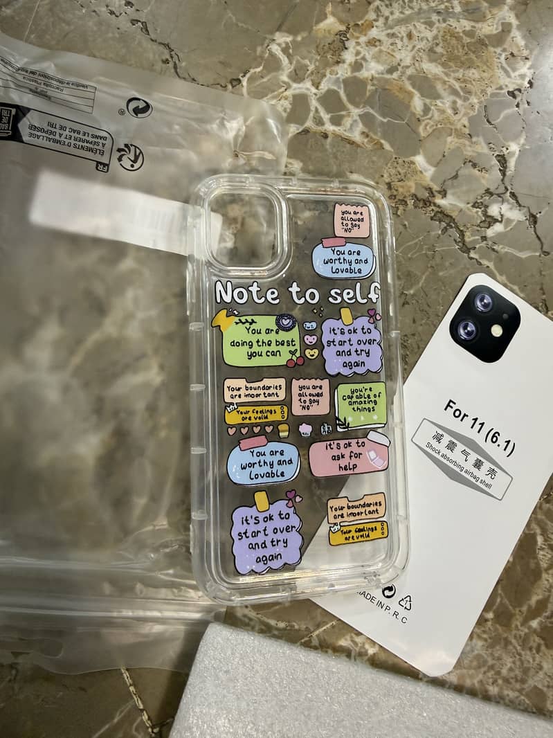 Transparent iPhone 11 case 2