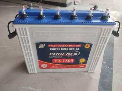 Phoenix battery tabular TX 1800 condition okay