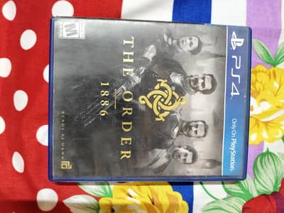The order 1886 ps4 disc used