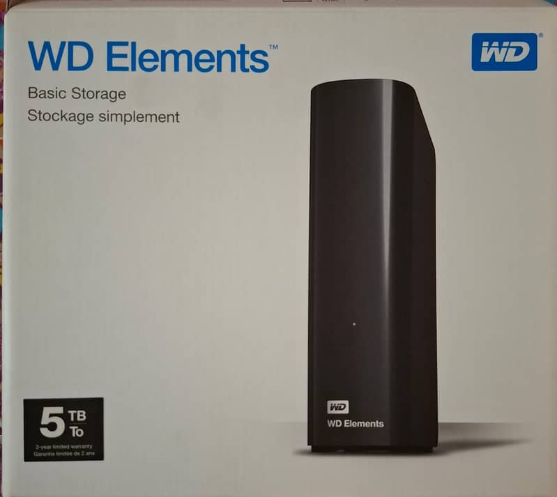 WD Elements 5TB External HDD 0