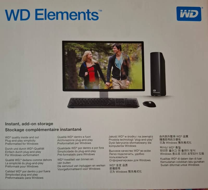WD Elements 5TB External HDD 1