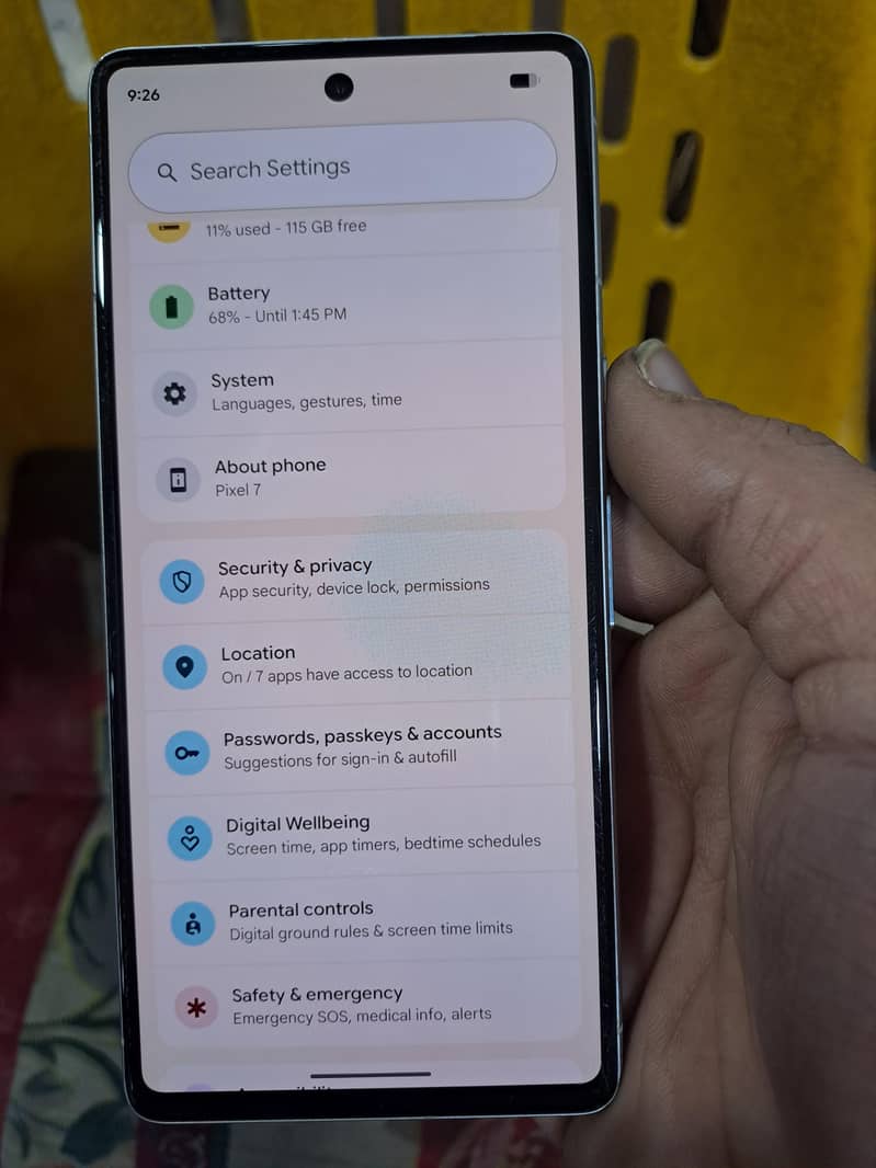 Google Pixel 7 5