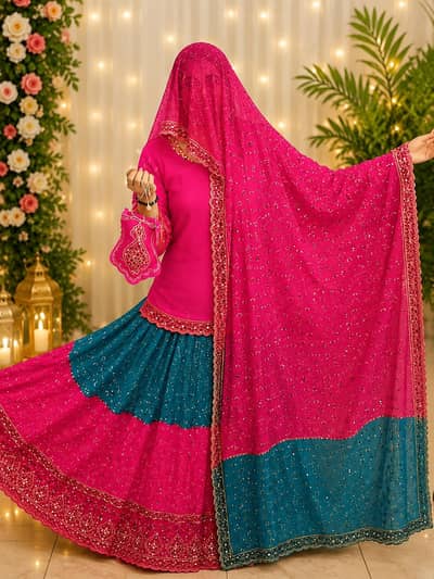 bridal lahanga