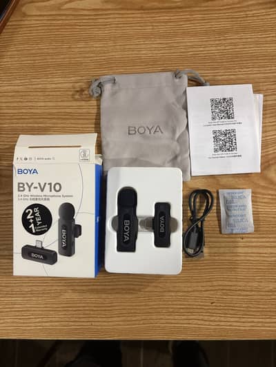 BOYA BY-V10 Wireless Microphone – Excellent Condition