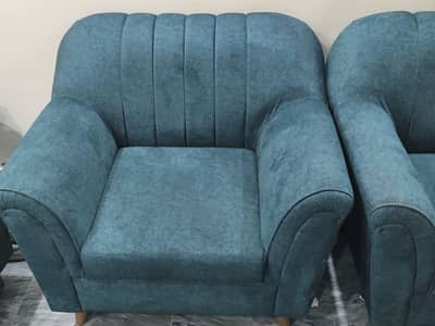High-Condition Used 5-Seater Sofa Set – Well Maintained