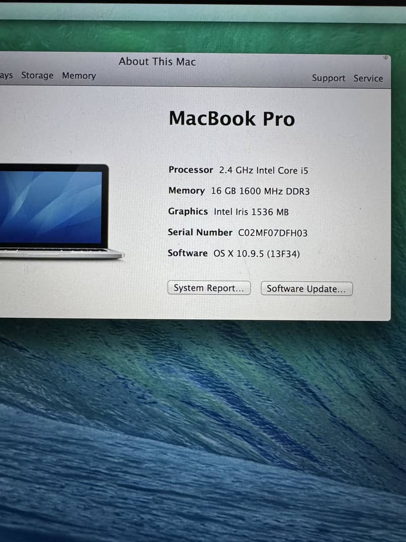 Macbook pro 1