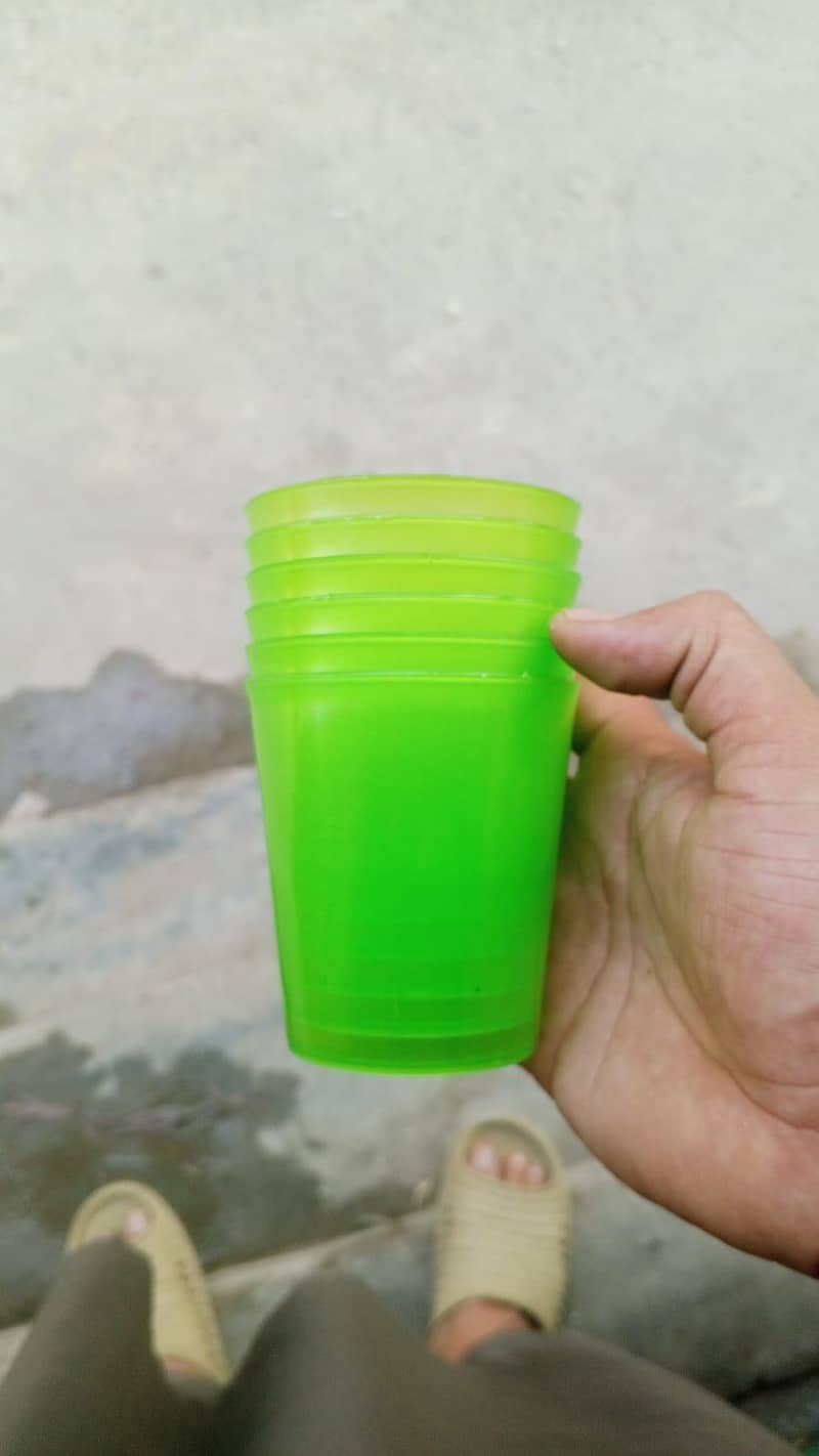 plastic Glasses 6