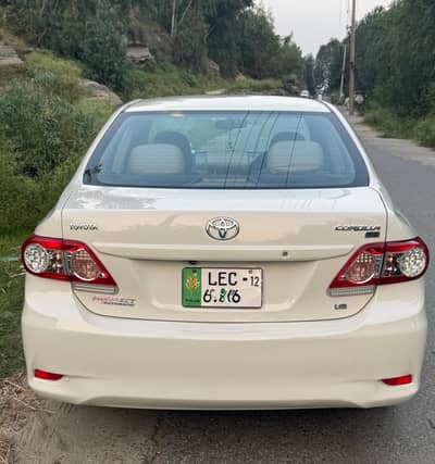 Toyota Corolla GLI 2012 1.6 automatic