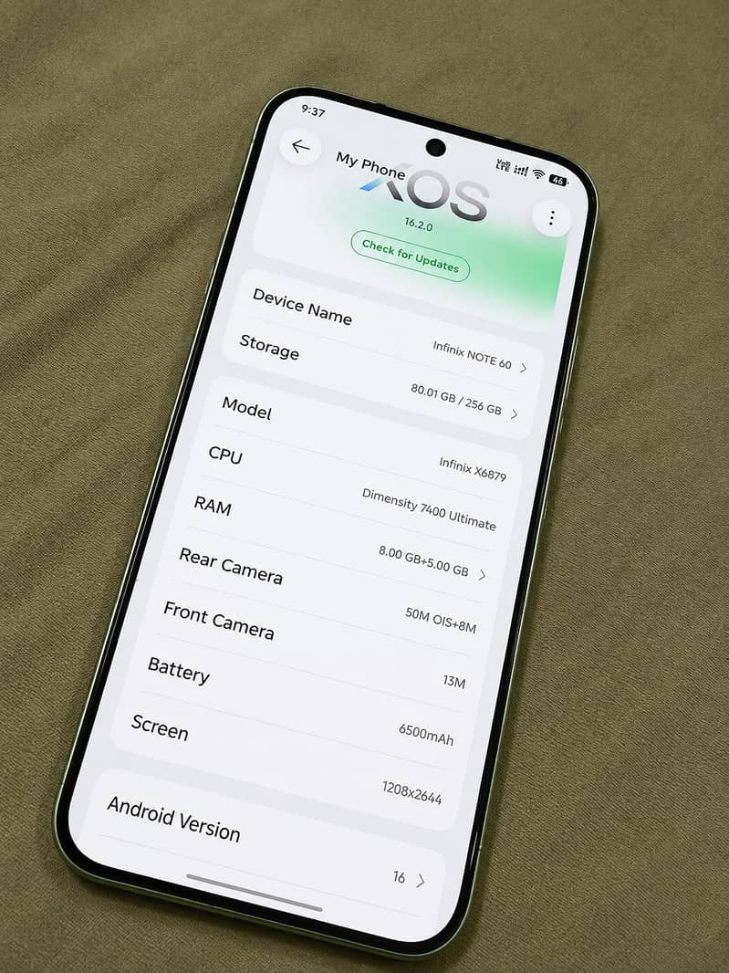 Infinix Note 60 4