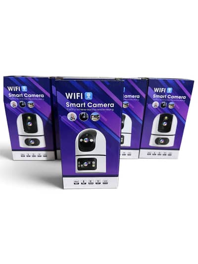 Dual Lens WiFi Smart Security Camera 2MP+2MP