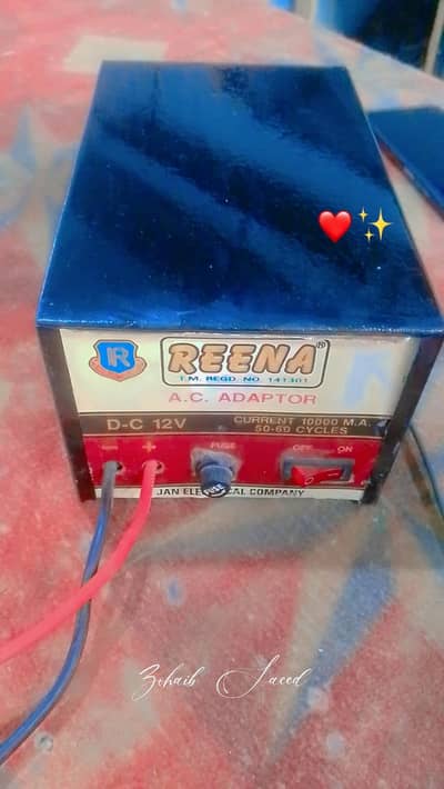 Heavy duty 12 v 10 A charger