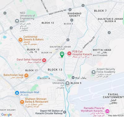 458 Sq. Yd Commercial Plot for Sale in Gulistan-e-Jauhar, Karachi