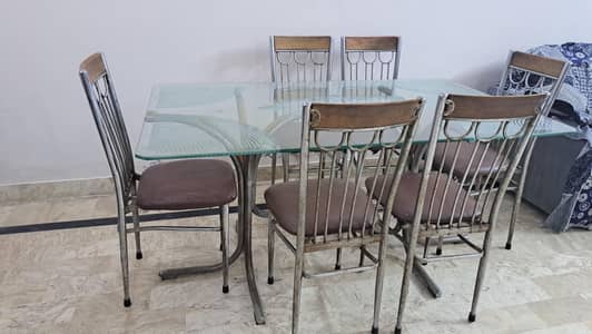 Dinning Table with 6 chairs