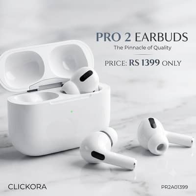 Original Pro 2 Earbuds – Premium Quality Audio | Special Offer RS 1399
