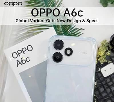 Oppo A6C white color