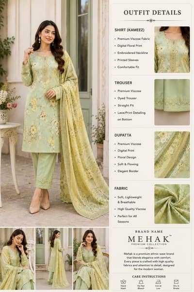 Mehak Premium Dobby Viscose – Mico Textiles