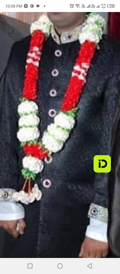 Sherwani Medium Size with khussa