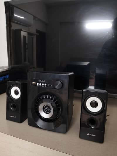 audionic brand new speakers with 1 year warranty