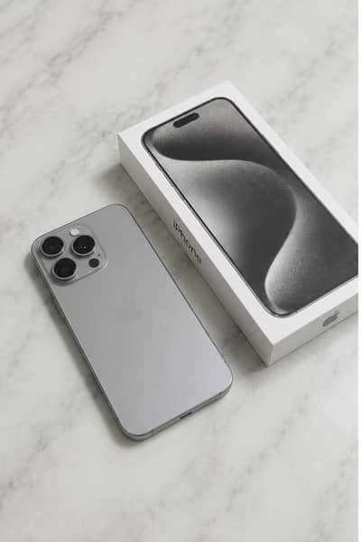 IPhone 15 pro max jv 256gb (Natural titanium)