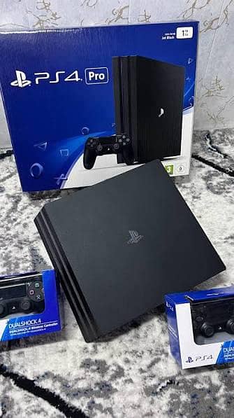 Game PS4 pro 1 TB playstation Sony complete box