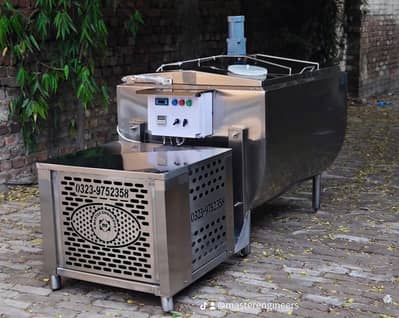 Milk Chiller Milk Boiler Milk packing machine