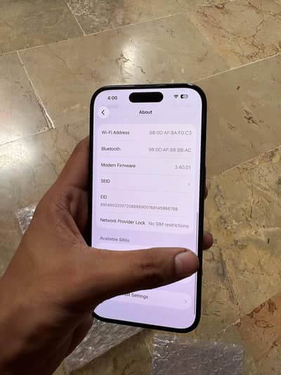 I phone 15 pro