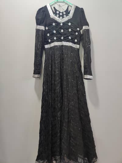 Balk Maxi | Black Frock | party wear Maxi
