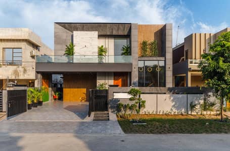 1 Kanal Top Quality Build Luxurious Beautiful Modern Design Villa With Basement For Sale In DHA Lahore Phase 6 Prime Location Reasonable Deal