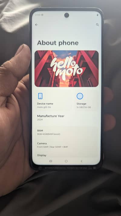 moto g55