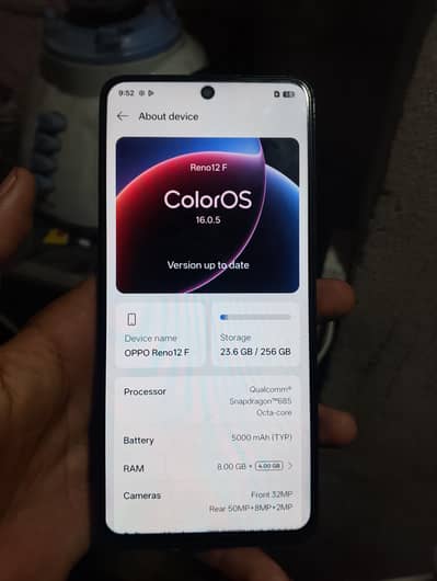 oppo Reno 12f 8+8 256 03704721537 WhatsApp