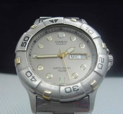 Casio   workng dial 100 ,%