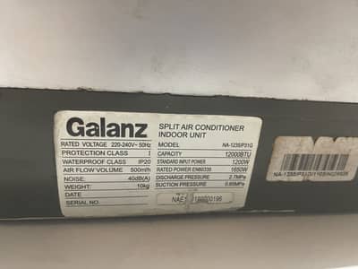 Galanz 1 ton split AC
