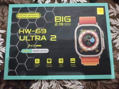 HW-69 Ultra 2 Smart Watch – New/Excellent Condition – Rs. 1,500