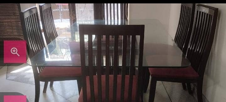 6 seater dining table 0
