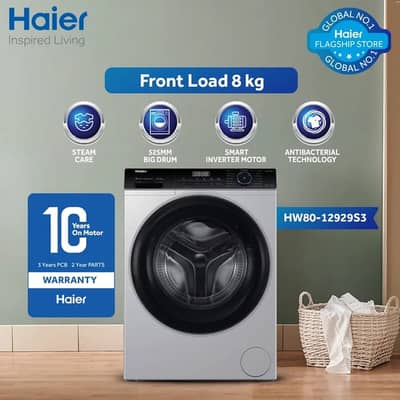 Haier 8KG Washer + Dryer | Imported
