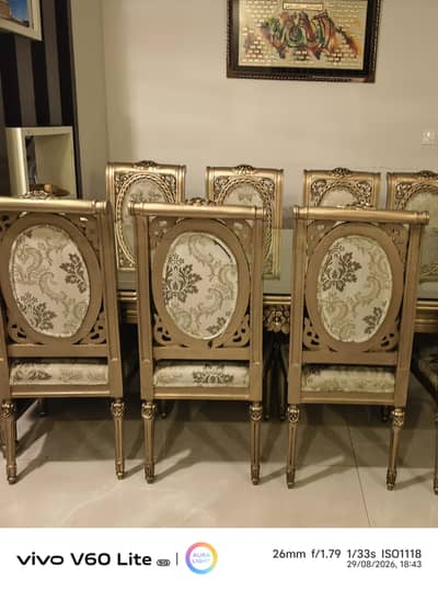 8 seater dining table