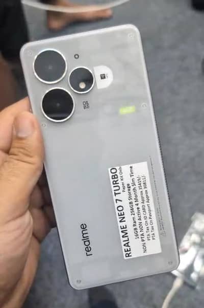 Realme NEO 7 turbo 16+12gb ram /256 storage