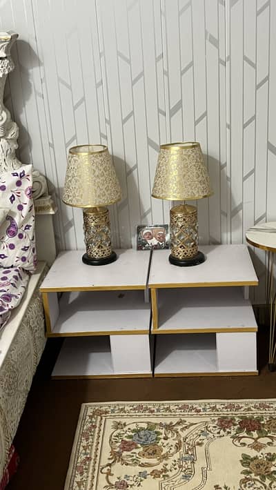 Single Bed and both side tables