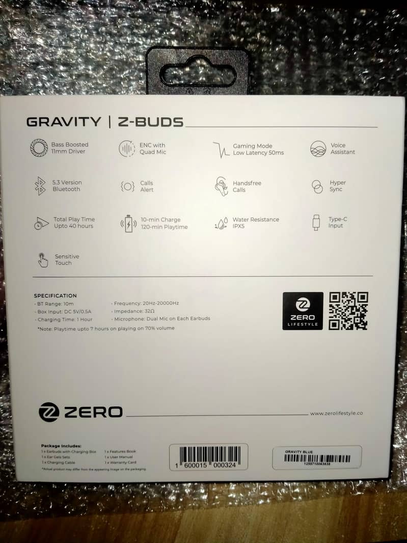 Zero Gravity Earbud New 4