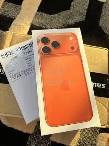 iphone 17 pro max mobile phone complete box